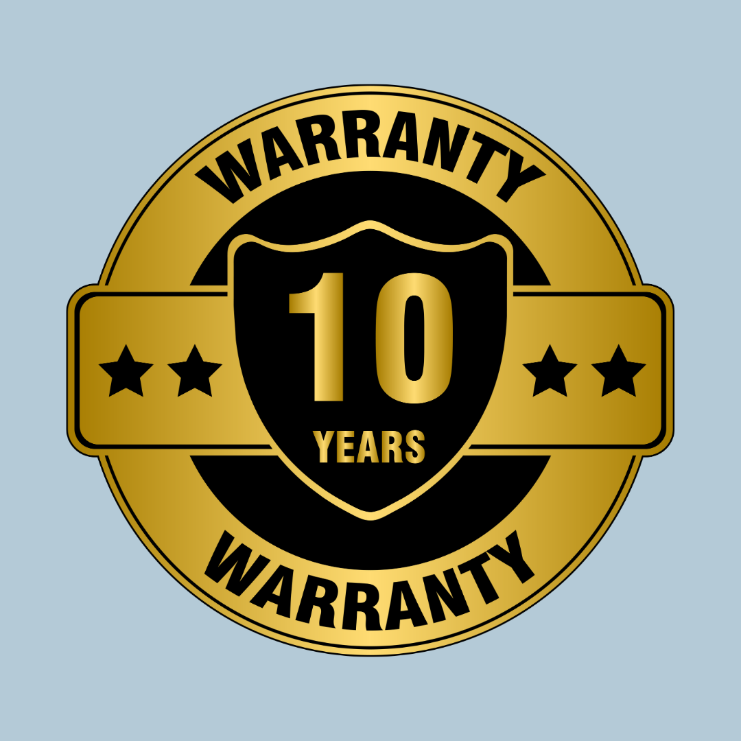 Extended 10 Year Warranty