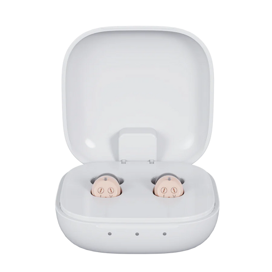AudioClear™ Hearing Aids + FREE Reachargeable Case