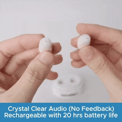 AudioClear™ Hearing Aids + FREE Reachargeable Case